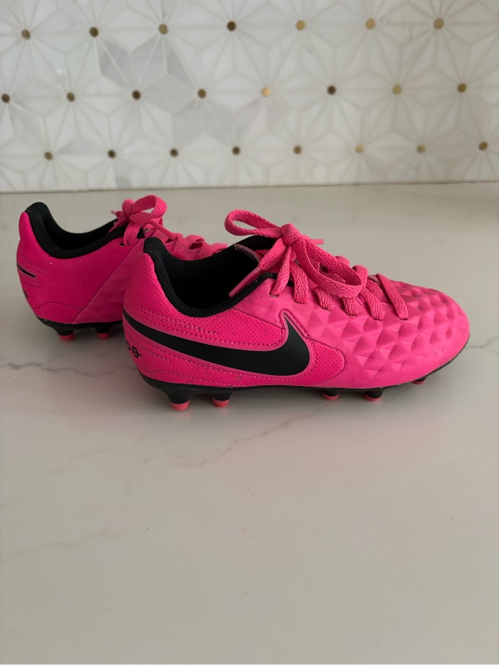 Kids Nike tempo Soccer Cleats